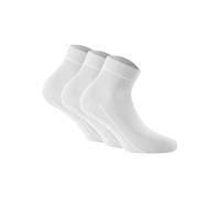 Sneakersocken ROHNER SOCKS "Socken Sneaker Plus 3er Pack 3er Pack", Damen, Gr. 35-38, weiß, Obermaterial: 75% Baumwolle CO. 23% Polyamid PA. 2% Elasthan EL., Socken Sneakersocken (60677836-35) weiß