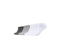 s.Oliver Sneaker Socken Essential – Unisex 10er Pack Weiß Größe 35-38