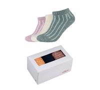 3er Pack s.Oliver Hygge Rib Sneakersocken in Geschenkbox 6352 - stormy sea 39-42