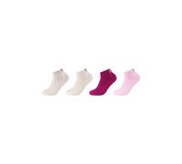 Sneakersocken S.OLIVER "4er Pack", Herren, Gr. 35-38, lila (lavender), 98% Polyester, 2% Elasthan, uni, Socken Sneakersocken (72062846-35) lavender