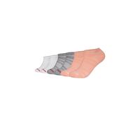 Sneakersocken S.OLIVER "6er Pack", Herren, Gr. 35-38, coral cloud, 69% Baumwolle, 21% Polyester, 7% Polyamid, 3% Elasthan, uni, Socken Sneakersocken, 6er Pack Mesh-Belüftung für ausgeglichenes Fußklim