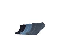 6er Pack s.Oliver Originals Bio-Baumwolle Sneakersocken 0075 - smoked blue 39-42