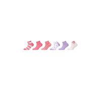 Sneakersocken S.OLIVER "6er Pack", Mädchen, Gr. 31-34, nature melange, 58% Baumwolle, 40% Polyamid, 2% Elasthan, gemustert, Socken Sneakersocken, 6er Pack Weiche Qualität aus Bio-Baumwolle für hohen T