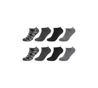 s.Oliver Unisex Sneakersocken 8er Pack 35/38 black