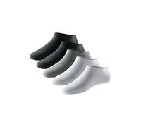 Sneakersocken SCHIESSER "Bluebird", Herren, Gr. 43-46, schwarz-weiß (901, sortiert), Baumwollmischung, Socken Sneakersocken, spezielle Stay-Fresh-Ausrüstung für langanhaltende Frische (17591041-43) 90