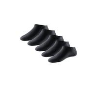 Sneakersocken SCHIESSER "Socken Blue Bird 5er Pack", Herren, Gr. 43-46, schwarz, Obermaterial: 77% Baumwolle CO. 22% Polyamid PA. 1% Elasthan EL., Socken Sneakersocken (74465331-43) schwarz