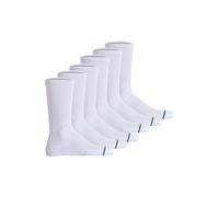 Sneakersocken STANCE "Socken Icon Socken 6er Pack", Damen, Gr. 35-37, braun (weiß), Obermaterial: 76% Baumwolle CO. 19% Polyester PES. 3% Nylon NY. 2% Elasthan EL., Socken Sneakersocken (14365750-35)