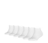 Sneakersocken TOMMY HILFIGER "TH CHILDREN SNEAKER 6P ECOM", Mädchen, Gr. 39-42, weiß, Baumwollmischung, normal, Socken Sneakersocken, Mit kleinem Rippenbündchen (46267046-39) weiß