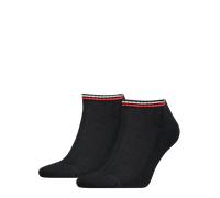 Tommy Hilfiger Unisex Sneaker Socken, Schwarz, 43/46 (2er Pack)