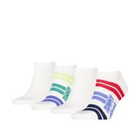 Sneakersocken TOMMY HILFIGER "TH UNI TJ SNEAKER 4P FUSHION TOMMY ECOM", Herren, Gr. 39-42, multicolor, Obermaterial: 70% Baumwolle, 29% Polyamid, 1% Elasthan, Socken Sneakersocken (52680618-39) multic