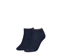 Tommy Hilfiger Legwear Tommy Hilfiger 2P Women Shine Sneaker Socks Marine Gr 35/38 Damen