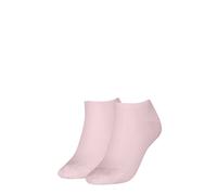 Sneakersocken TOMMY HILFIGER "TH WOMEN SNEAKER 2P SHINE", Damen, Gr. 35-38, rosa (light pink), Materialmix, Socken Sneakersocken, mit feuchtigkeitsableitender Technologie (47349313-35) light pink