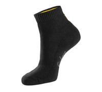 Snickers 9221 Baumwoll-Sneakersocken, 3er-Pack, schwarz 37/40