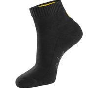 Snickers Workwear Sneaker Wollsocken 3-Pack 9221 Schwarz-37-40