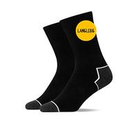 Snocks Arbeitssocken Herren 2x Paar Work Socken aus Bio-Baumwolle Hüttensocken Warm - Winter Arbeit Socken Schwarz Größe 35-38