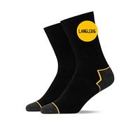 Snocks Arbeitssocken Herren 2x Paar Work Socken aus Bio-Baumwolle Schwarz Größe 39-42 Arbeitssocken Herren 39-42 Gelb Hüttensocken Warm Winter Arbeit Socken