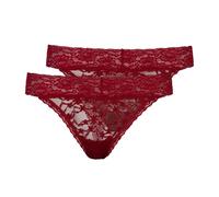 SNOCKS Damen Tanga aus Spitze 2er Pack