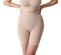 Snocks Shaping Shorts - Shapewear Damen figurformend mit mittlerer Kompression, hoher Bund, unsichtbar - Gr. XL - Bauchweg Hose, Miederhose - Beige