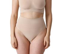Snocks Shaping Slip - Shapewear Damen mit mittlerer Kompression, atmungsaktiv, elastisch - Gr. XL - Bauchweg Unterhose, Miederhose -Beige