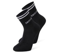Snocks Socken im 2er-Pack Damen schwarz, 43-46