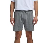 Snocks Sweat Shorts Herren - Lockere Bermudas aus 100% Bio-Baumwolle - Perfekte Passform für Alltag und Sport - Jogginghose Herren Kurz - Hellgrau - M
