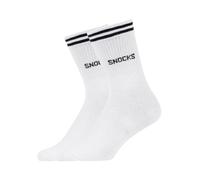 SNOCKS Unisex Retro Tennissocken 48|50|47|49 2 Stk.