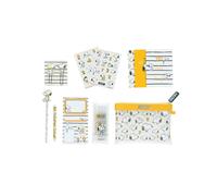 Erik Schreibwaren-Set Peanuts Snoopy, 15-teilig – Federmäppchen, Kugelschreiber, 4 Textmarker