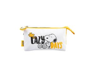Snoopy - 3-compartment pencil case from the Lazy Days collection