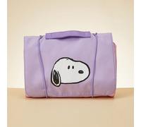 Snoopy Kulturbeutel, große Kapazität Damen tragbare Make-up Tasche, erweiterbar und faltbar Reise Organizer für Kosmetik und Toilettenartikel