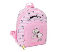 Safta Snoopy Mini 9.75l Backpack Rosa Kinder