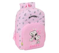 Safta Snoopy 19.3l Backpack Rosa Kinder