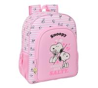 Safta Snoopy 15l Backpack Rosa Kinder
