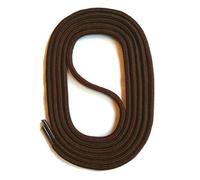 SNORS runde Schnürsenkel DUNKELBRAUN 75cm Ø3mm - stabil, reißfest, waschbar, robuste Schuhbänder für Sneaker Sport- und Laufschuhe Kinderschuhe