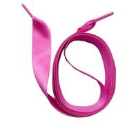 SNORS SATIN Schnürsenkel flach PINK 75cm 10mm - reißfest, zugstabil, waschbar, glänzend, edel, Sneaker, Kinderschuhe, Damenschuhe Schuhband Band