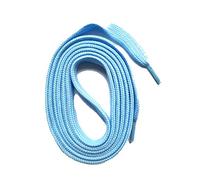 SNORS SCHNÜRSENKEL flach HELLBLAU 75cm, reißfest, Made in Germany, universelle Flachsenkel aus Polyester für Sportschuhe Sneaker Turnschuhe und Kinderschuhe - ÖkoTex, 6mm breit