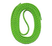 SNORS Schnürsenkel REFLEKTIEREND rund NEONGRÜN 110cm, 3mm Rundsenkel Polyester mit REFLEKTOR für Arbeitsschuhe Wanderschuhe Laufschuhe Outdoor Sportschuhe, Made in Germany, waschbar, lang, ÖkoTex