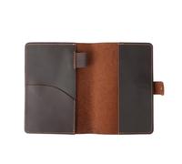 Snorvixre PU Leder Reisepass Etui, Kartenhalter, Brieftasche mit Kartenfächern und Reise Notizbuch, wasserdicht, Business Organizer, Tasche, Kredit