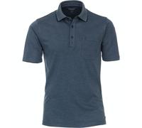 CASAMODA Polo-Shirt Uni Türkisblau M