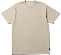 Snow Peak - T-shirt aus biologischer Baumwolle - Warm Oneself T-Shirt Light Beige für Herren aus Baumwolle - Größe S Beige S