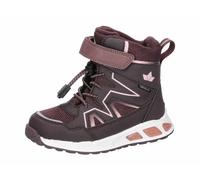 Lico Snowboots Snow V Blinky – Mädchen, wasserdicht, Schnellschnürsystem, Lila Gr. 30