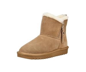 Snowboots ARA "Ara Stiefel Veloursleder", Damen, Gr. 40, braun, Veloursleder, Schuhe Snowboots (18783357-40) braun