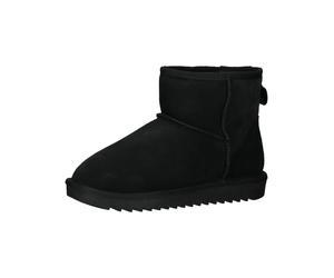 Snowboots ARA "Ara Stiefelette Veloursleder", Damen, Gr. 42, schwarz, Veloursleder, Schuhe Snowboots (49120551-42) schwarz