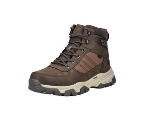 Snowboots DOCKERS BY GERLI "Dockers by Gerli Stiefel Lederimitat", Herren, Gr. 45, cafe, Lederimitat, Schuhe Snowboots (38137136-45) cafe