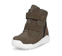 Snowboots ECCO "Winterstiefel URBAN MINI", Baby, Gr. 20, grün (khaki), Textil, Veloursleder, Schuhe Snowboots, Winterboots, Klettstiefel, Winterstiefel mit Klettriemchen, GORE-TEX (23516662-20) khaki