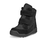 Snowboots ECCO "Winterstiefel URBAN MINI", Baby, Gr. 24, Warmfutter, schwarz, Textil, Veloursleder, Schuhe Snowboots, Winterboots, Klettstiefel, Winterstiefel mit Klettriemchen, GORE-TEX (55835056-24)