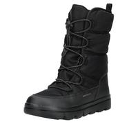Snowboots GEOX "Geox Stiefel Lederimitat/Textil", Mädchen, Gr. 31, schwarz, Lederimitat, Textil, Schuhe Snowboots (60024962-31) schwarz
