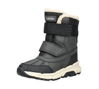 Snowboots GEOX "Geox Stiefel Lederimitat/Textil", Mädchen, Gr. 33, schwarz, Lederimitat, Textil, Schuhe Snowboots (78393714-33) schwarz
