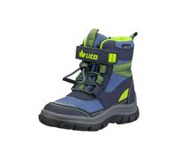 Snowboots Jungen Klettverschluss wasserdicht blau LICO Crumbie VSBlau / 23