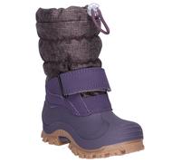 Snowboots LURCHI "Finn", Mädchen, Gr. 38, lila (lila, gemustert), Synthetik, Textil, Schuhe Snowboots, Winterboots mit Schurwolle, Größenschablone zum Download (70580866-38)