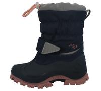 Snowboots LURCHI "Flipp", Mädchen, Gr. 28, blau (navy), Synthetik, Textil, Schuhe Snowboots, Snowboots, Reflektoren am Klett, Größenschablone zum Download (61632161-28) navy